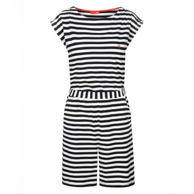 Salome Striped Navy - Soft White